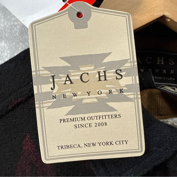 jachs wool blend jacket. nwt. warm. nice pattern. pockets. mens medium. - Picture 14 of 16